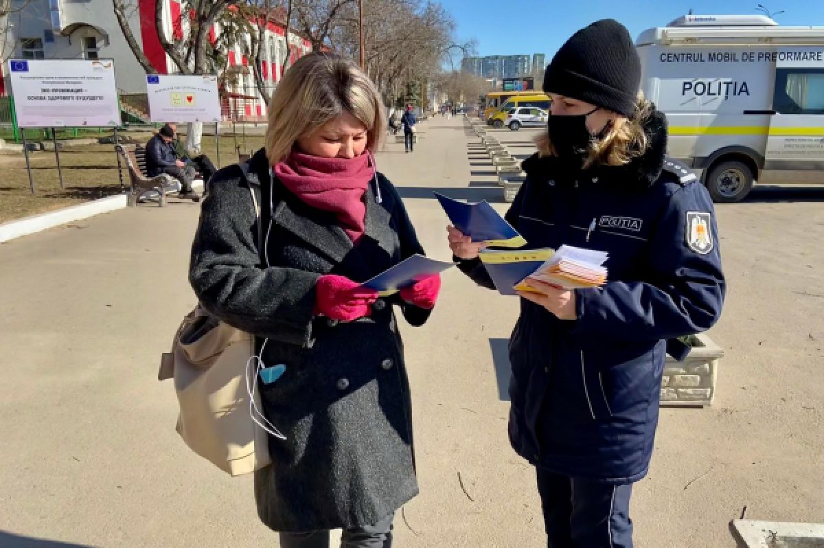 Операция полиции. Операция пешеход.